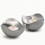 Svícen Bloom čajový, 2 ks Georg Jensen