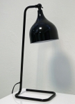 Stolní lampa retro Brem, 46 cm, černá