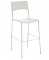 Barové židle Luone - SET 2 ks, bílá 