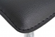 Barové židle Marlon - SET 2 ks, černá
