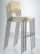 Barová židle Luone - SET 2 ks, krémová