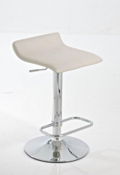 Barové židle Marlon - SET 2 ks, krémová