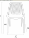 Designová jídelní židle stohovatelná Soufi