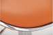 Barové židle Lega výškově stavitelné bez opěráku - SET 2 ks, oranžová