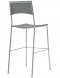 Barové židle Luone - SET 2 ks, šedá