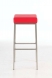 Barová stolička Joel, výška 80 cm, nerez-červená_1.jpg