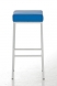 Barová stolička Joel, výška 80 cm, bílá-modrá_1.jpg