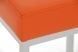 Barová stolička Joel, výška 80 cm, bílá-oranžová_3.jpg