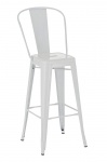 Barová židle Factory, výška 77cm, bílá