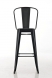Barová židle Factory, výška 77cm, černá_1.jpg