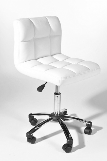 Pracovní / kosmetická židle Molly, bílá