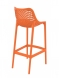 Barová židle Soufi outdoor, oranžová