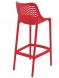 Barová židle Soufi outdoor, červená