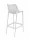 Barová židle Soufi outdoor, bílá