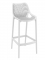 Barová židle Soufi outdoor, bílá