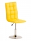 Jídelní / pracovní otočná židle Gauja, žlutá