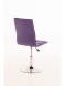 Jídelní / pracovní otočná židle Gauja, fialová