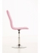 Jídelní / pracovní otočná židle Gauja, růžová