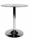 Konferenční / odkládací stolek skleněný kulatý Houly, průměr 60 cm