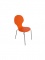 Jídelní / konferenční židle Mauntin, oranžová
