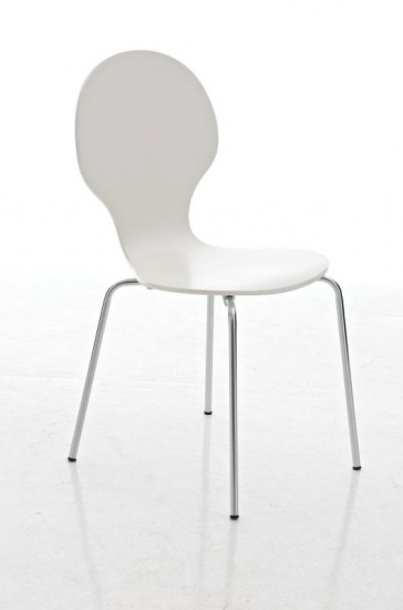 Jídelní / konferenční židle Mauntin, bílá