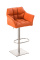 Barová židle Damaso oranžová