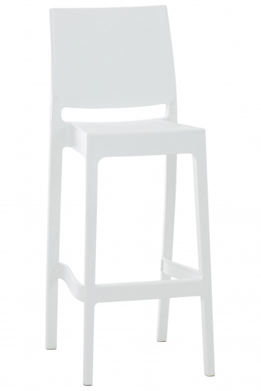 Barová židle Maya, bílá