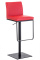 Barová židle Winnie syntetická kůže, červená