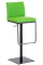 Barová židle Winnie syntetická kůže, zelená