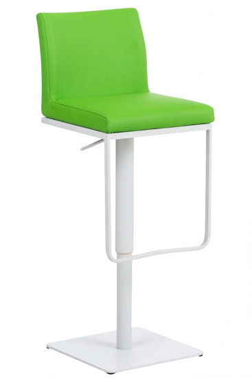 Barová židle Winnie, syntetická kůže, zelená