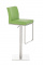 Barová židle Winnie syntetická kůže, zelená