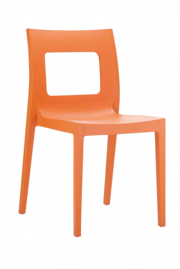 Židle Lucca, oranžová