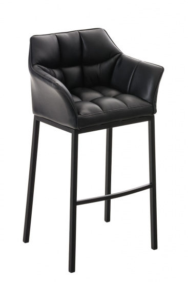 Barová židle Damaso, černá