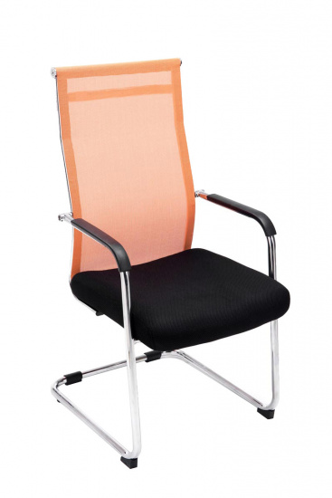 Jídelní / konferenční židle Brenda, oranžová