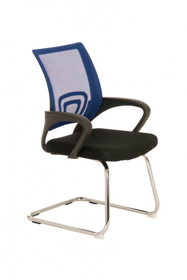 Jídelní / konferenční židle Bonnie, modrá