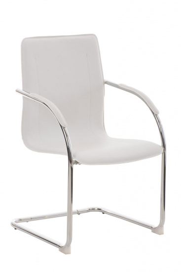 Jídelní / konferenční židle Melisa, bílá