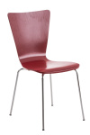 Jídelní / konferenční židle Anaron, červená