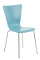 Jídelní / konferenční židle Anaron, světle modrá