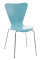 Jídelní / konferenční židle Mendy, světle modrá