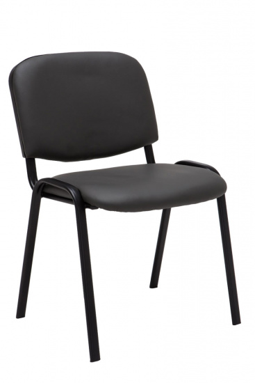 Jídelní / konferenční židle Kenna syntetická kůže, šedá