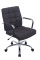 Kancelářská / pracovní židle Demo látkový potah, tmavě šedá
