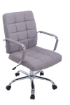 Kancelářská / pracovní židle Demo látkový potah, šedá