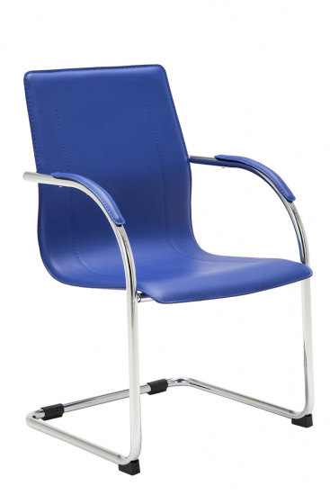 Jídelní / konferenční židle Melisa V2, modrá