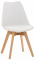 Jídelní / konferenční židle Borna, bílá