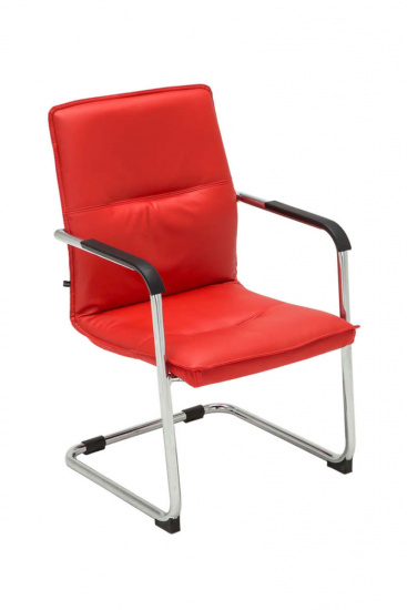 Jídelní / konferenční židle Somfy, červená