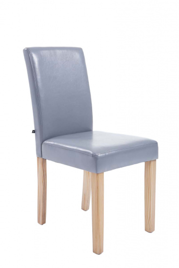 Jídelní židle Anabel přírodní podnož, šedá