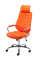 Kancelářská / pracovní židle Delman V2, oranžová