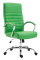 Kancelářská / pracovní židle Chicane syntetická kůže, zelená