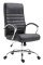 Kancelářská / pracovní židle Chicane syntetická kůže, černá