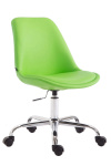 Kancelářská / pracovní židle Tomse syntetická kůže, zelená